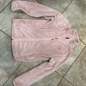 The North Face fuzzy jacket